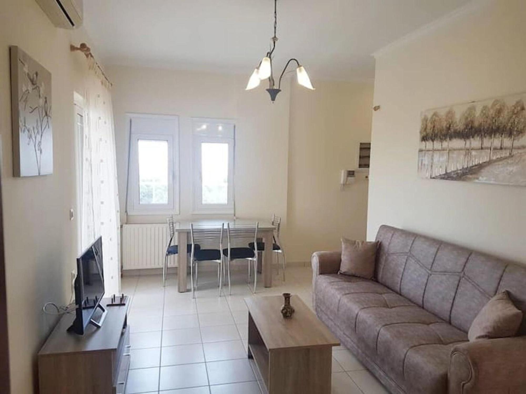 Rias Sea View Apartment Kato Daratso Bagian luar foto